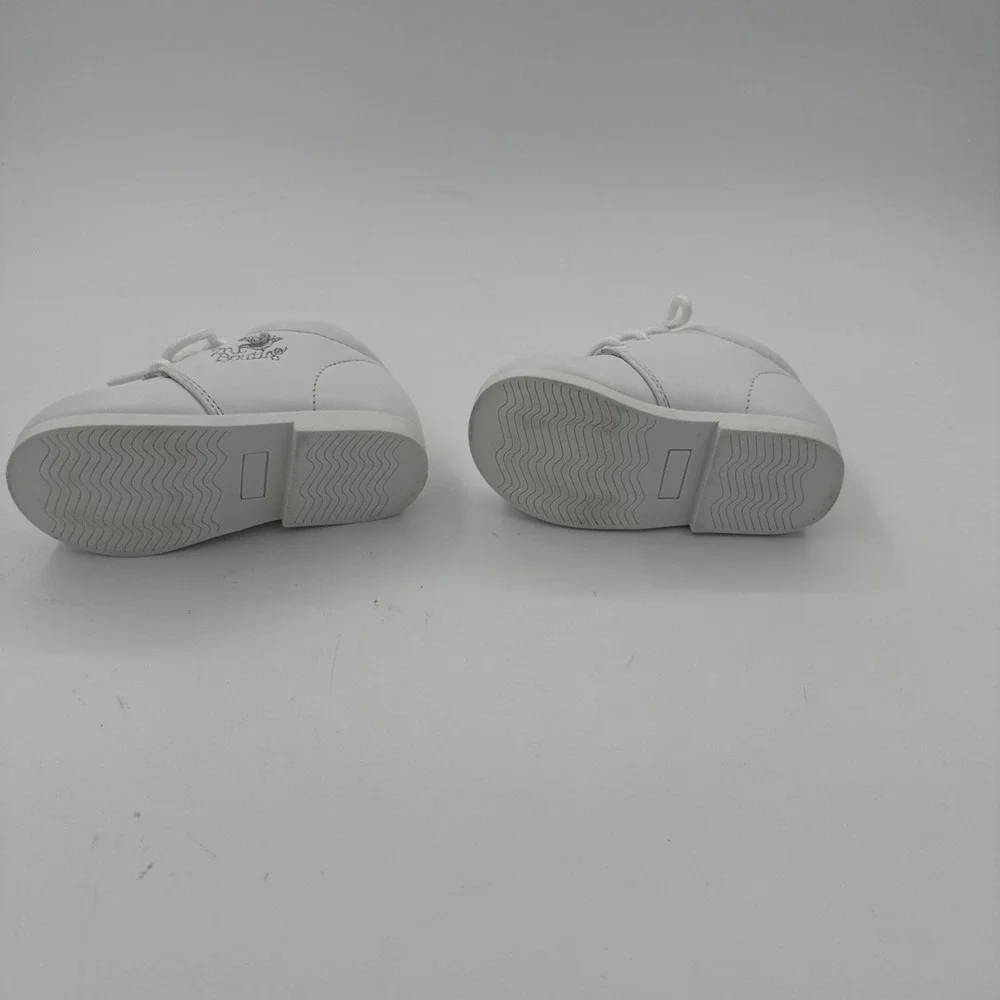 Algeria Kids Classic White Leather Lace Up Shoes Christening Dress Shoes Sz 6
